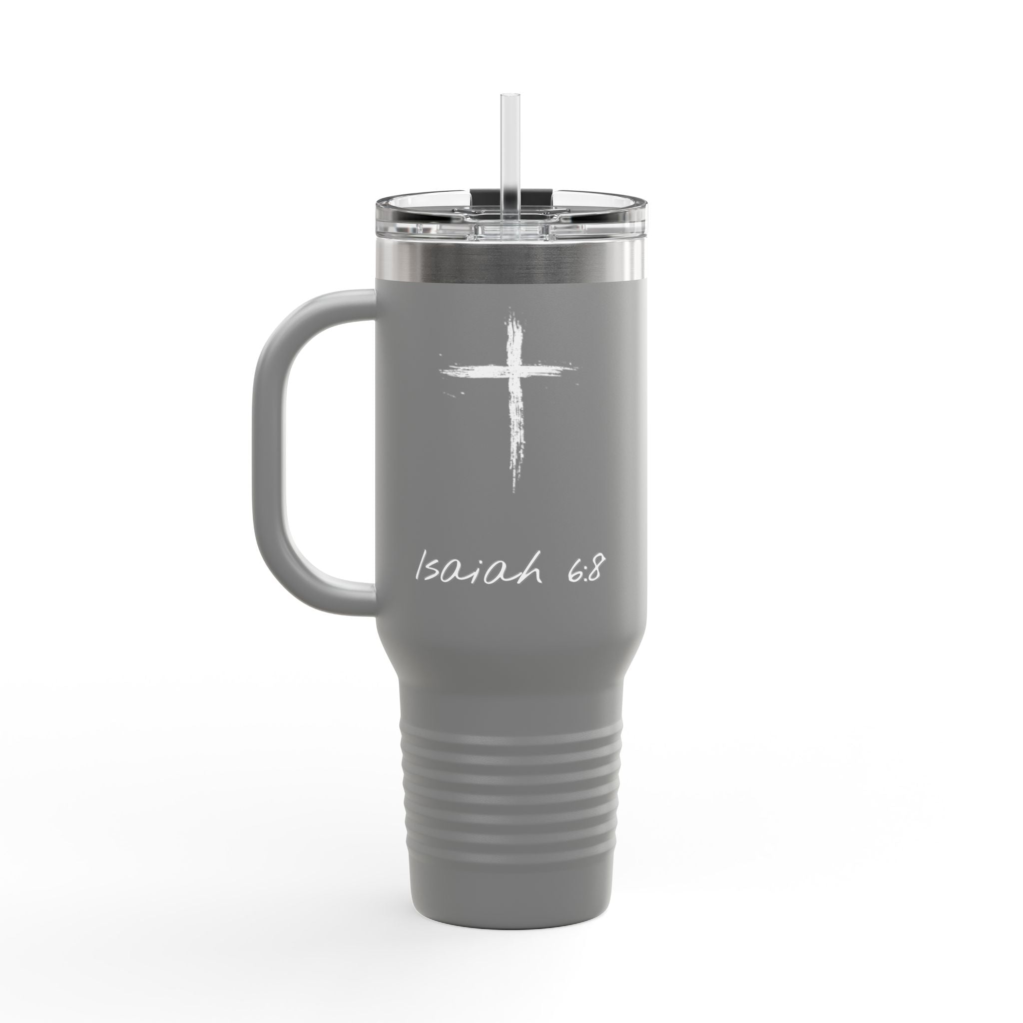 "Here Am I" Insulated Travel Mug - 40oz Cup