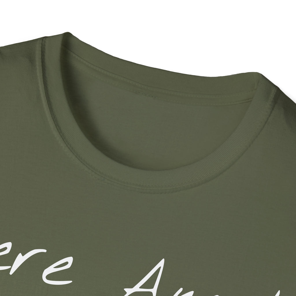 "Here Am I" T-Shirt - White Letter