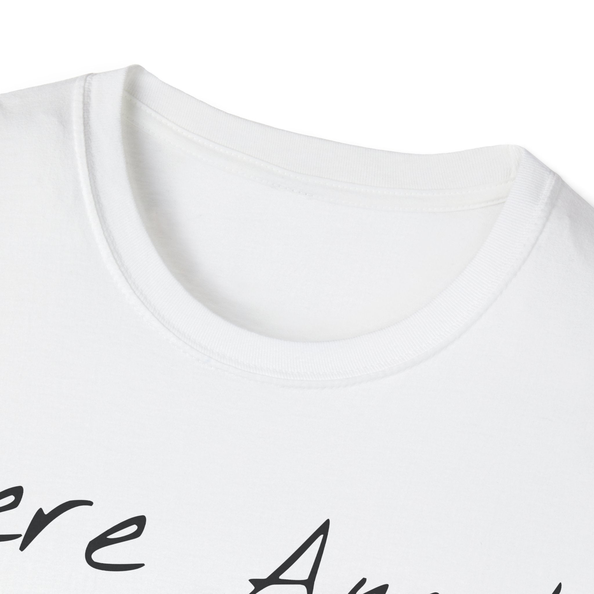 "Here Am I" T-Shirt - Black Letter