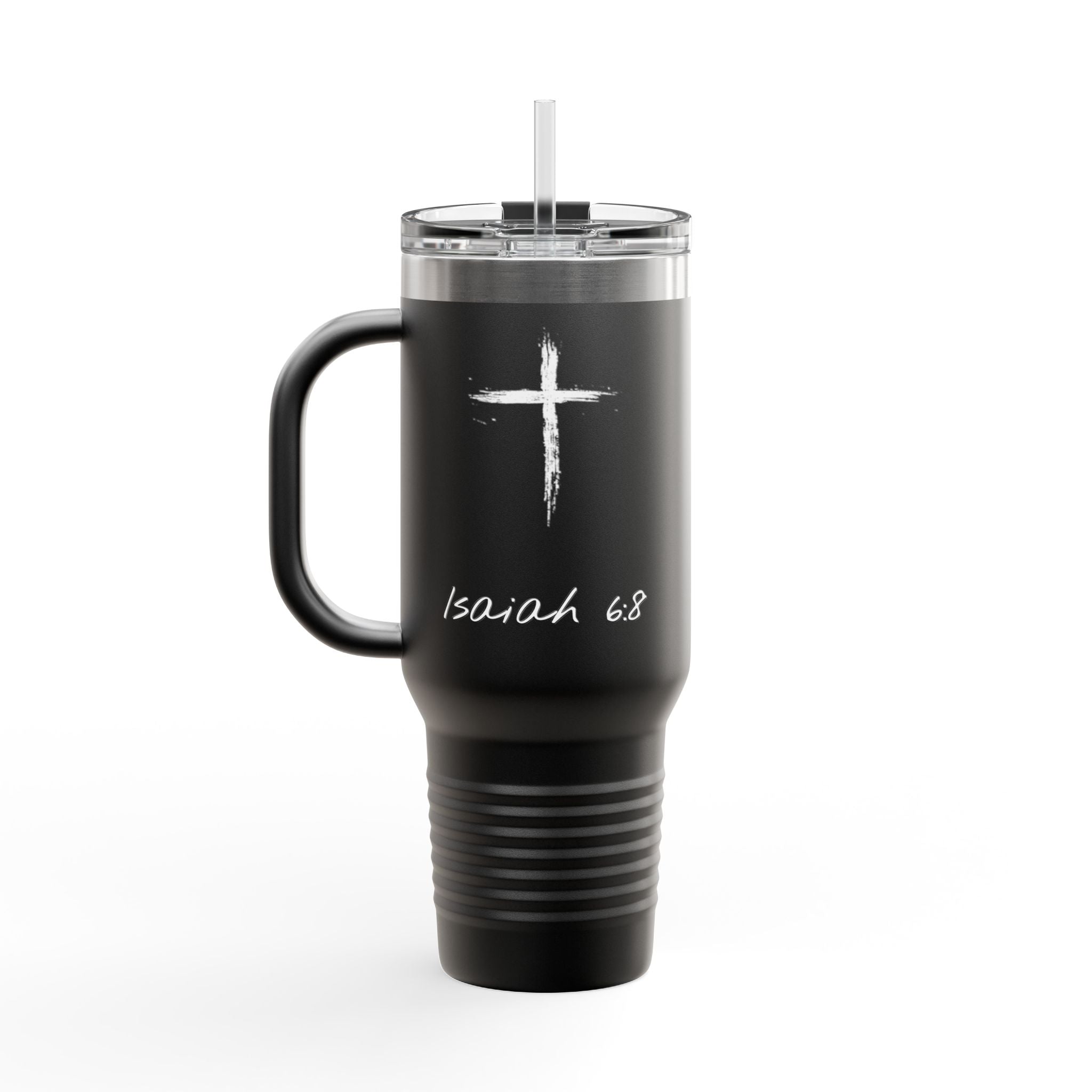 "Here Am I" Insulated Travel Mug - 40oz Cup