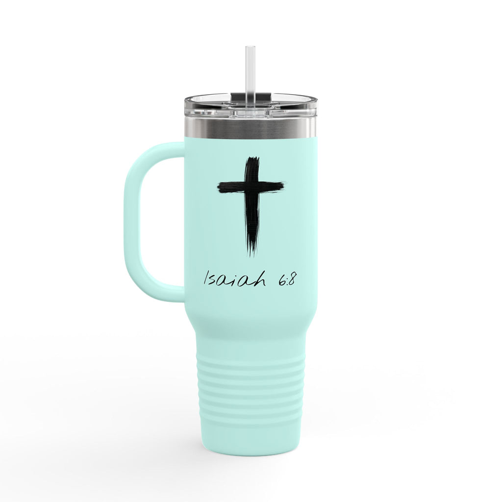 "Here Am I" Insulated Travel Mug - 40oz Cup