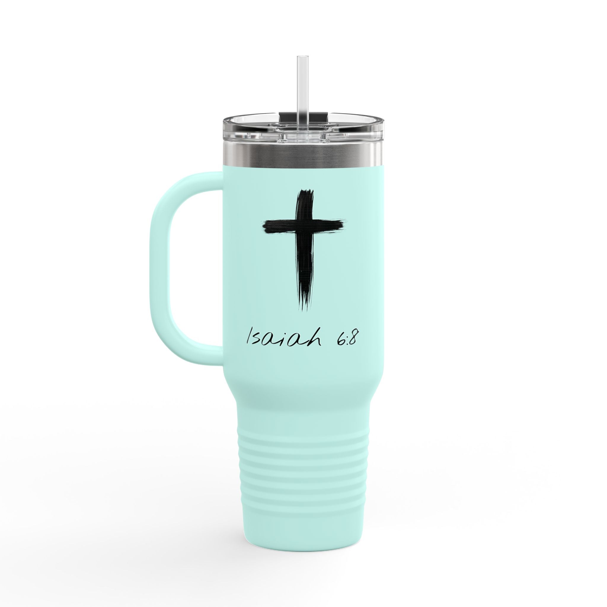 "Here Am I" Insulated Travel Mug - 40oz Cup