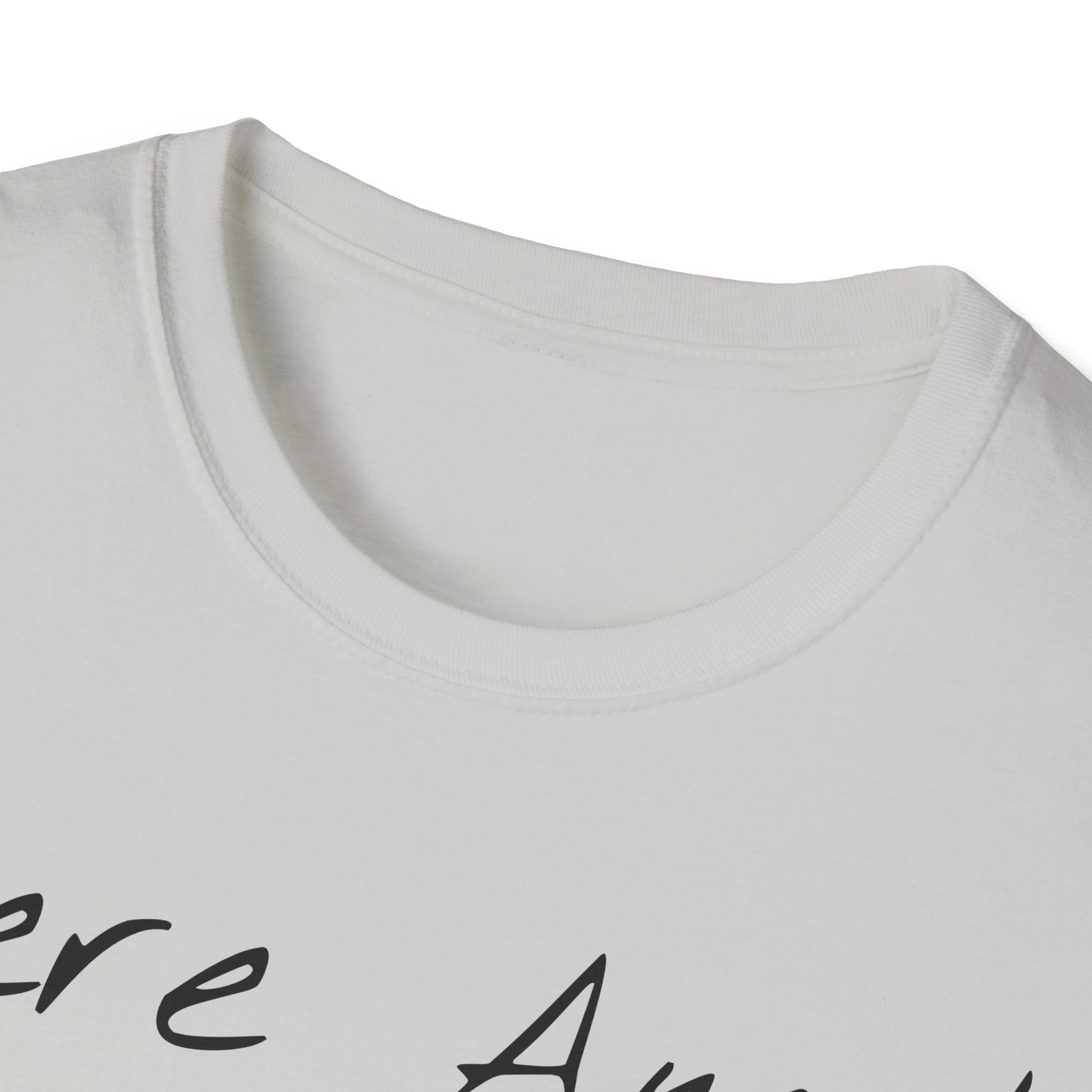 "Here Am I" T-Shirt - Black Letter
