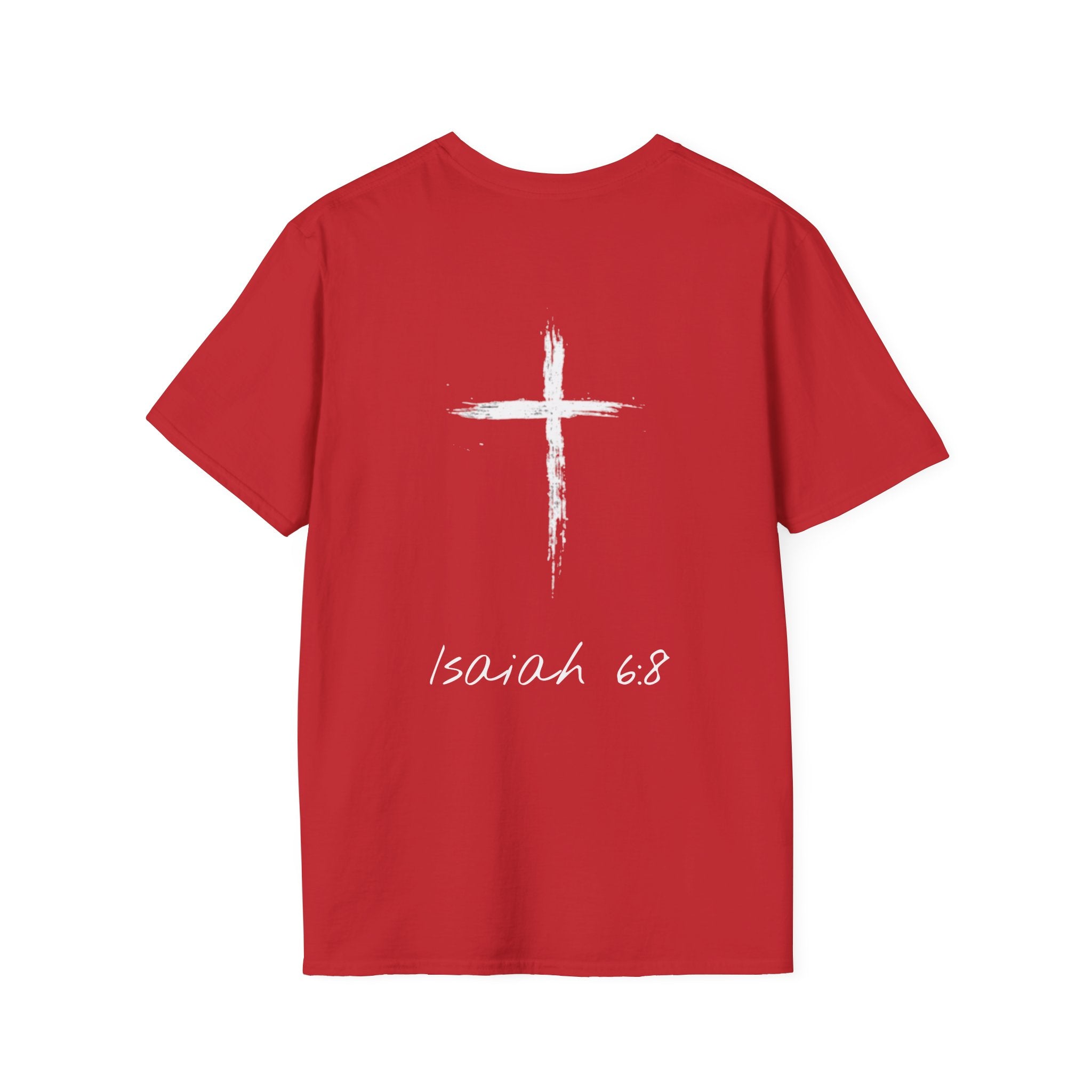 "Here Am I" T-Shirt - White Letter