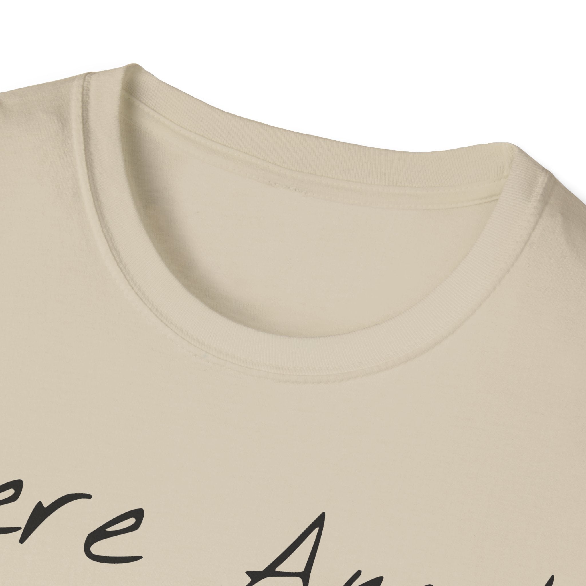 "Here Am I" T-Shirt - Black Letter