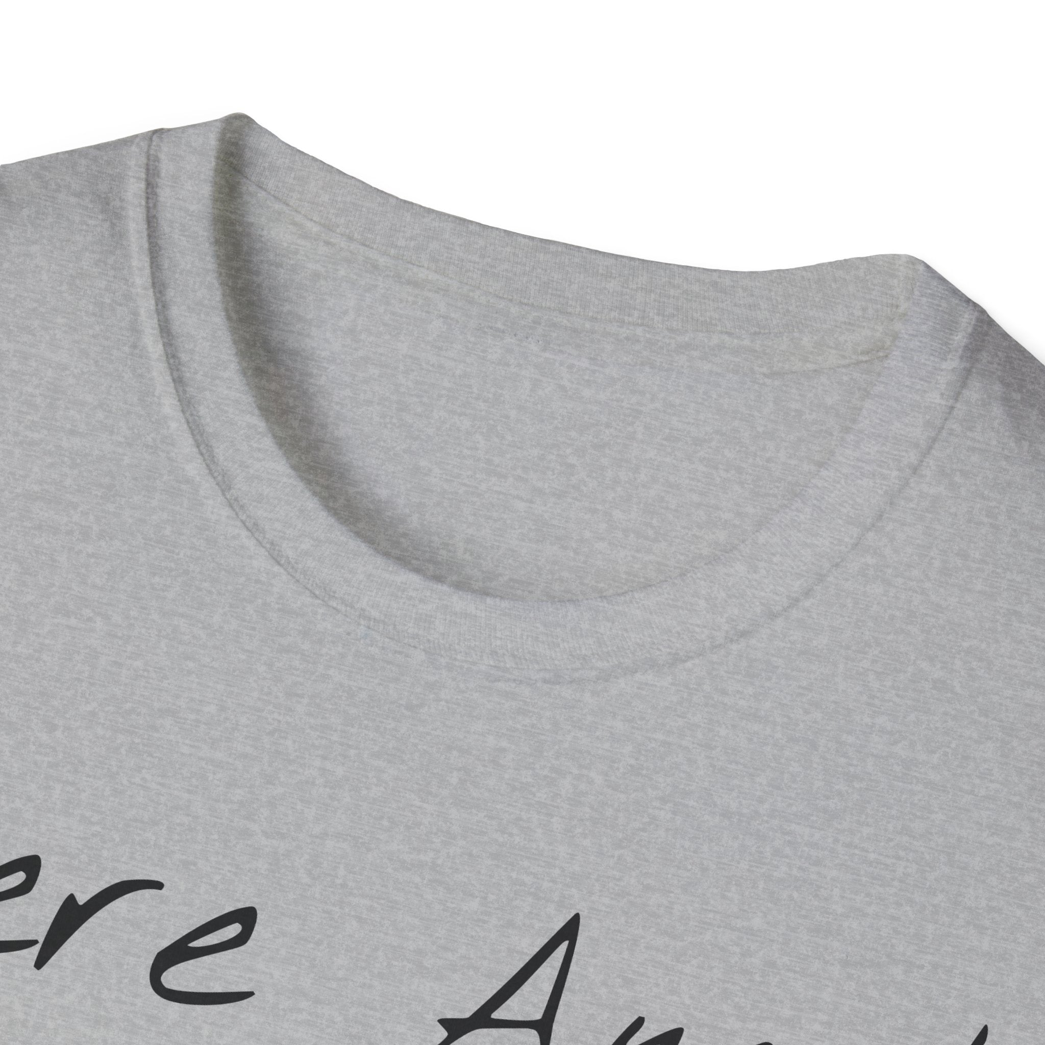 "Here Am I" T-Shirt - Black Letter