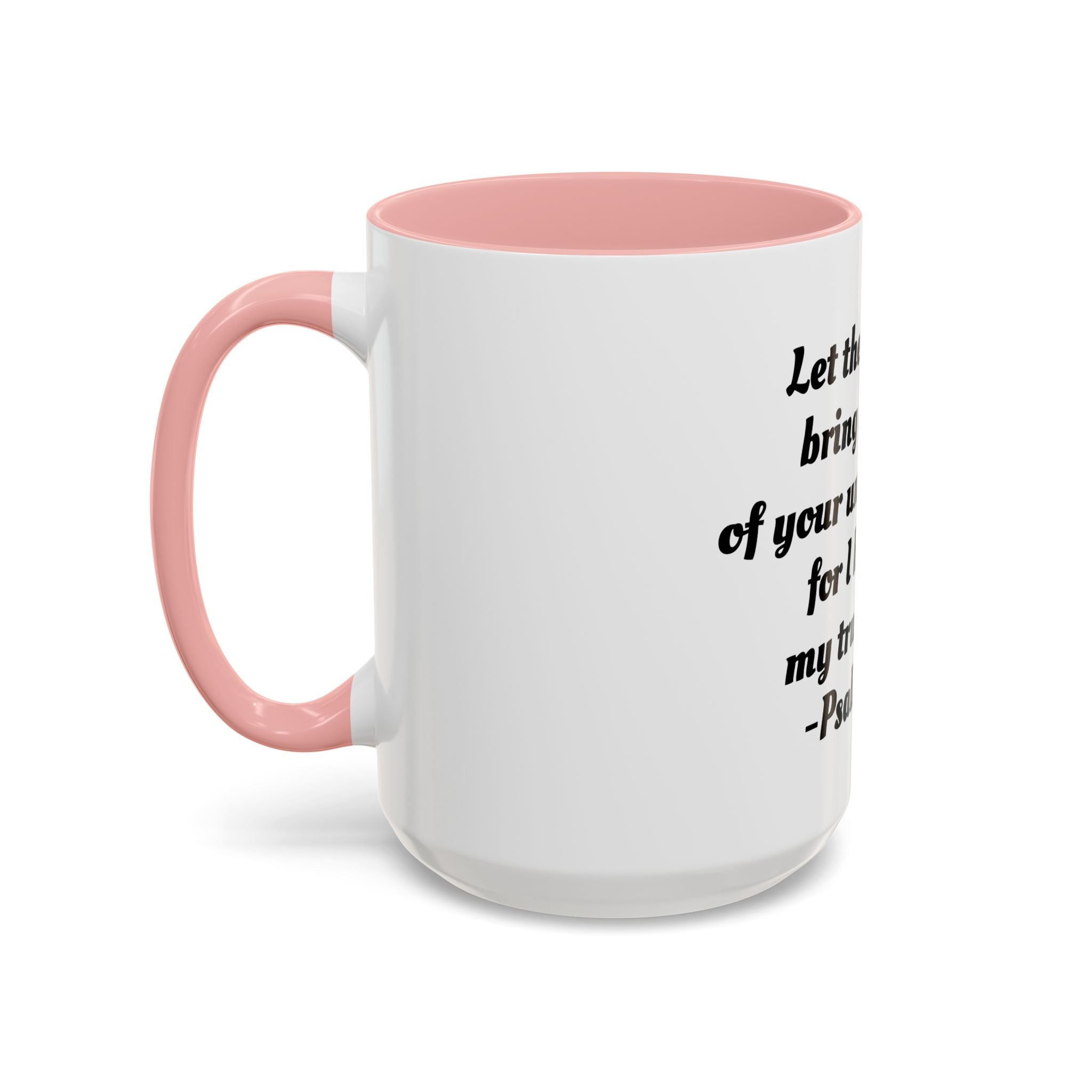 Inspirational Coffee Mug, Motivational Psalm 143:8 Quote, Perfect for Daily Inspiration, Gift for Friends, Housewarming, Religious