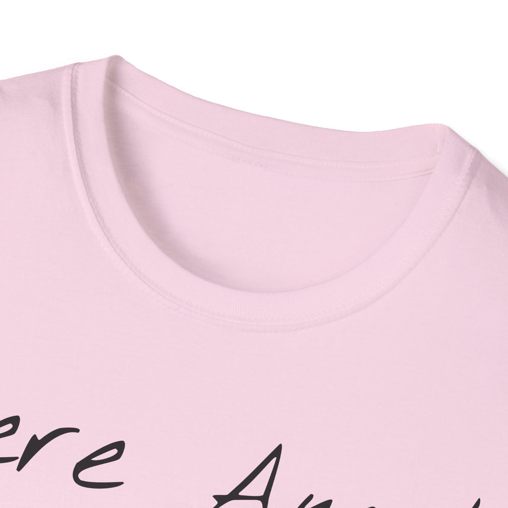 "Here Am I" T-Shirt - Black Letter