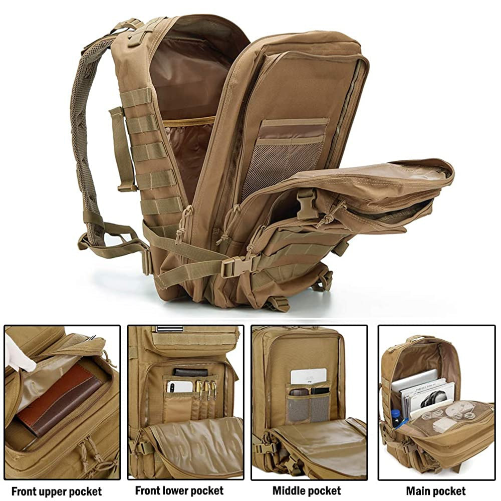XG-MB45 - Men's Molle Military Tactical Backpack 45 Liter