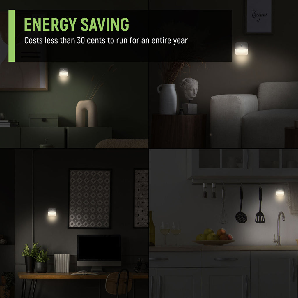 Dusk to Dawn Auto Sensor LED Night Light (4 Pack)