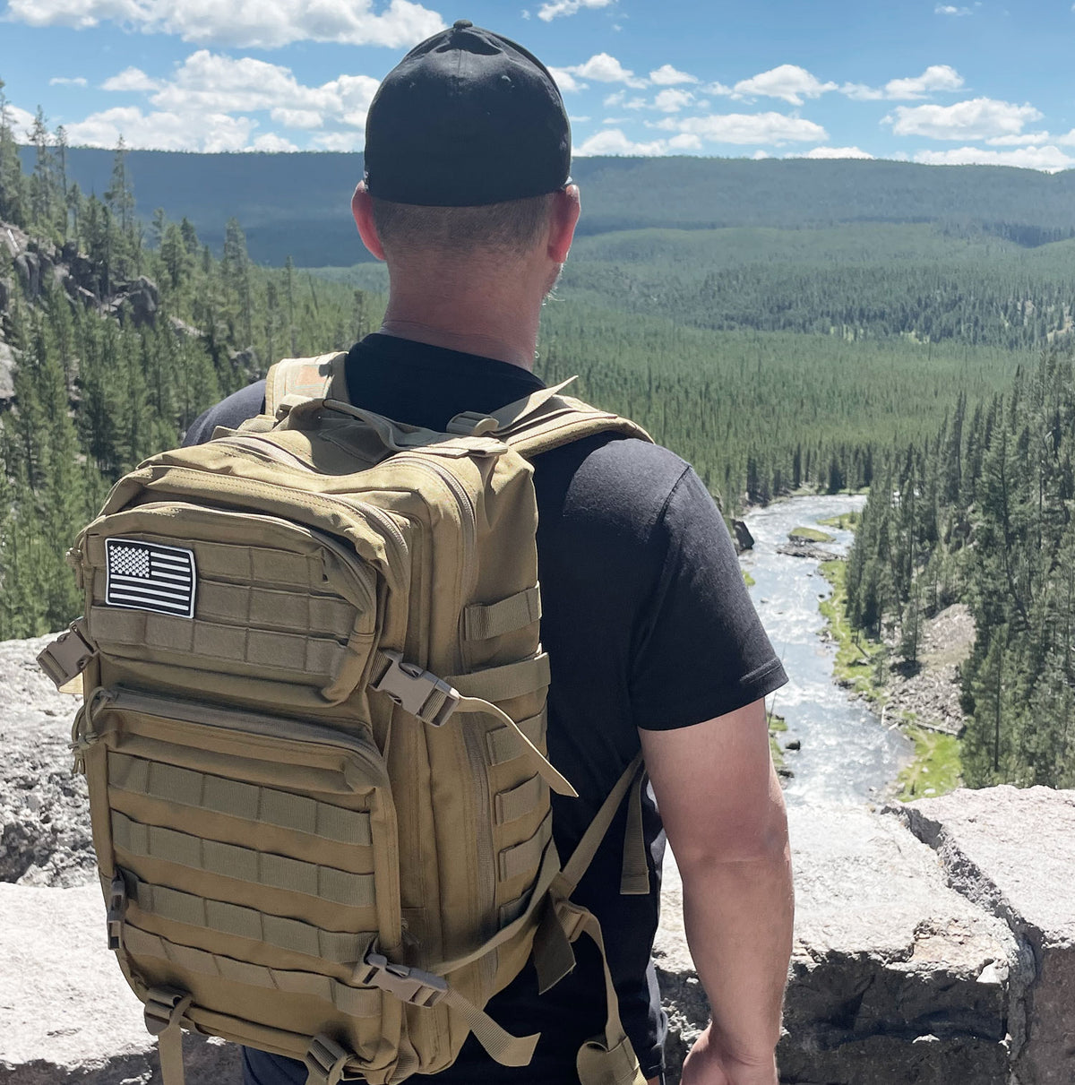 XG-MB45 - Men's Molle Military Tactical Backpack 45 Liter