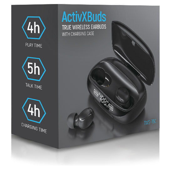 TWS True Bluetooth 5.0 Wireless Earbuds with 2000mAh Charging Case