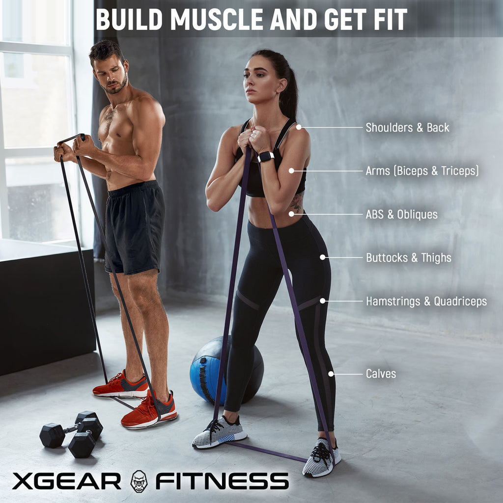 XG-PRO Heavy Duty Exercise Resistance Bands