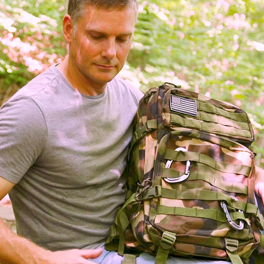 XG-MB45 - Men's Molle Military Tactical Backpack 45 Liter