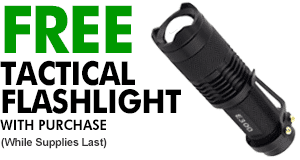 TK120 LED Tactical Flashlights with Strobe