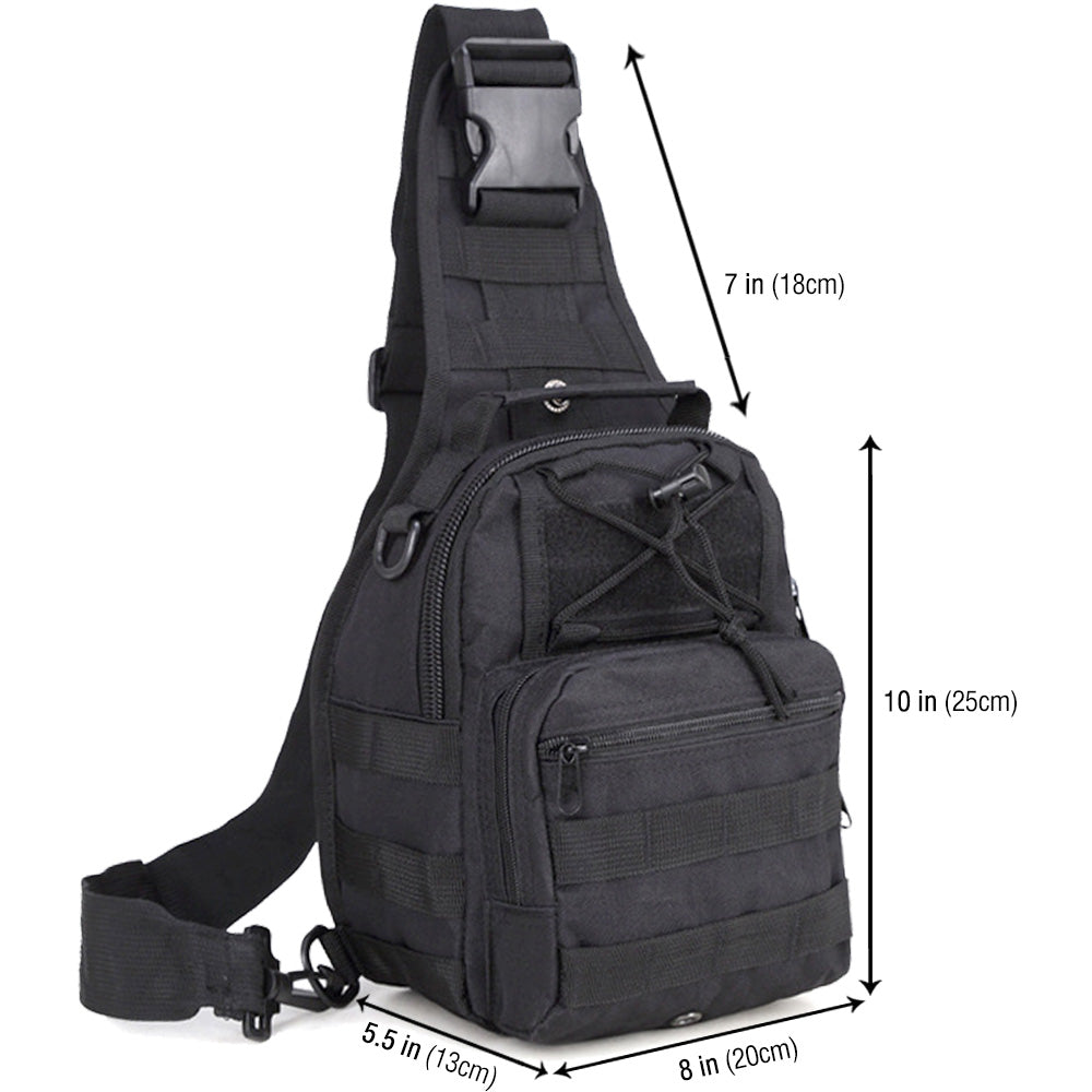 EDC Shoulder Bag - Tactical Chest Sling Bag (5 Liter)
