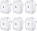 Wall Outlet LED Night Light Cool White (6 Pack)
