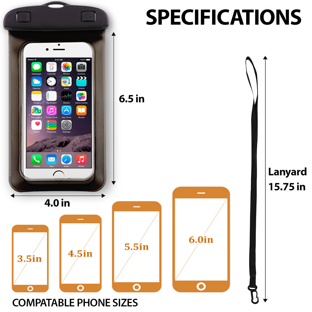 CP2 Waterproof Phone Bag Pouch - Econ Series